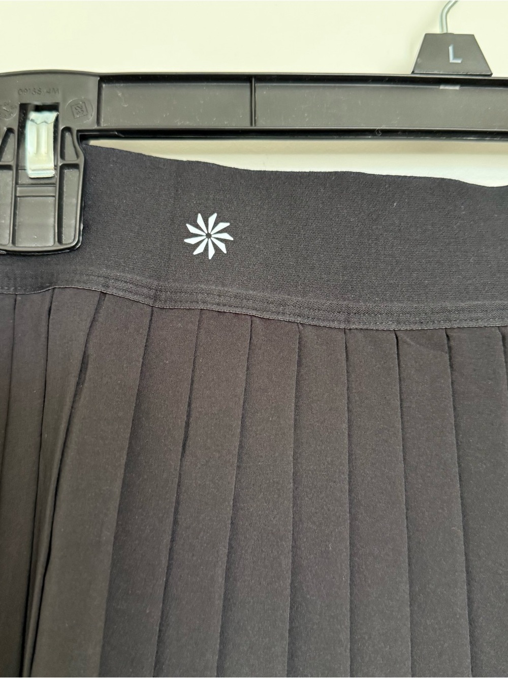 Athleta Match Point Pleated Skort in Black Size M Athleisure Tennis Golf Active - Picture 7 of 7
